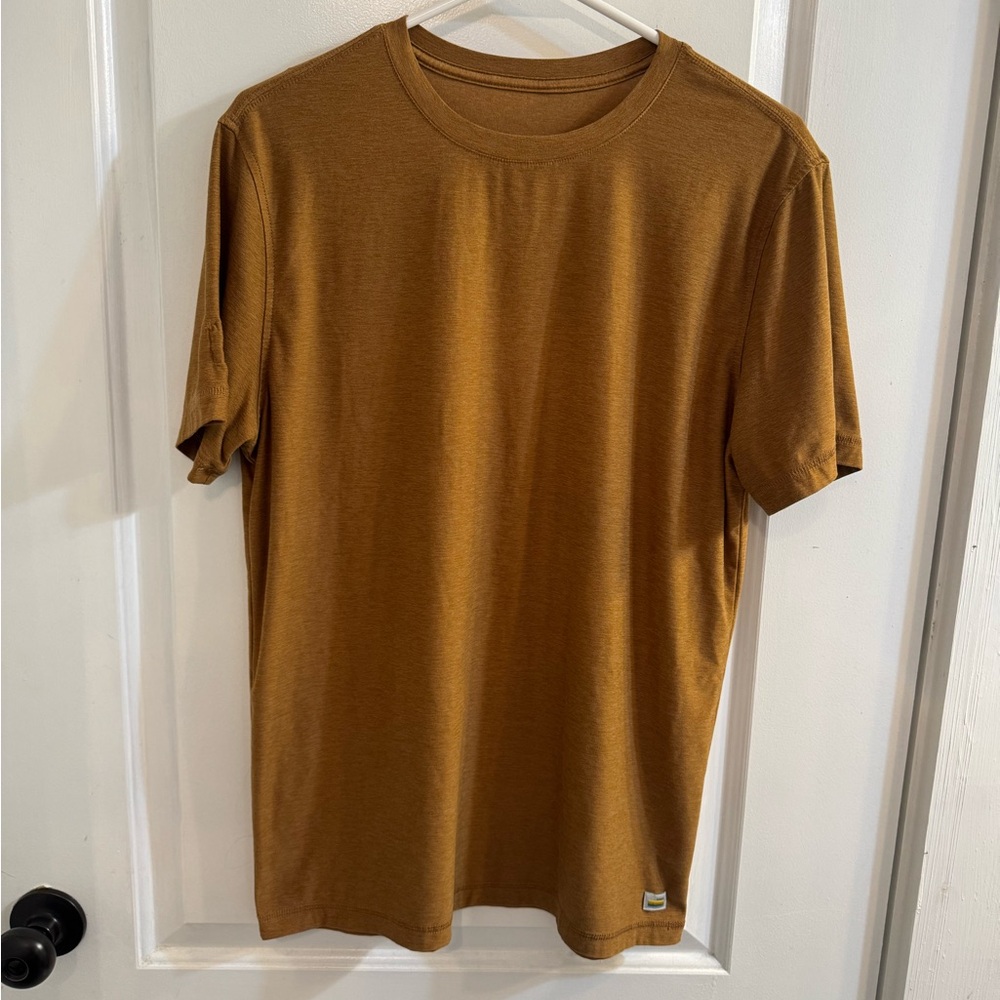Vuori Strato Tech Short Sleeve Tee Golden Heather Medium